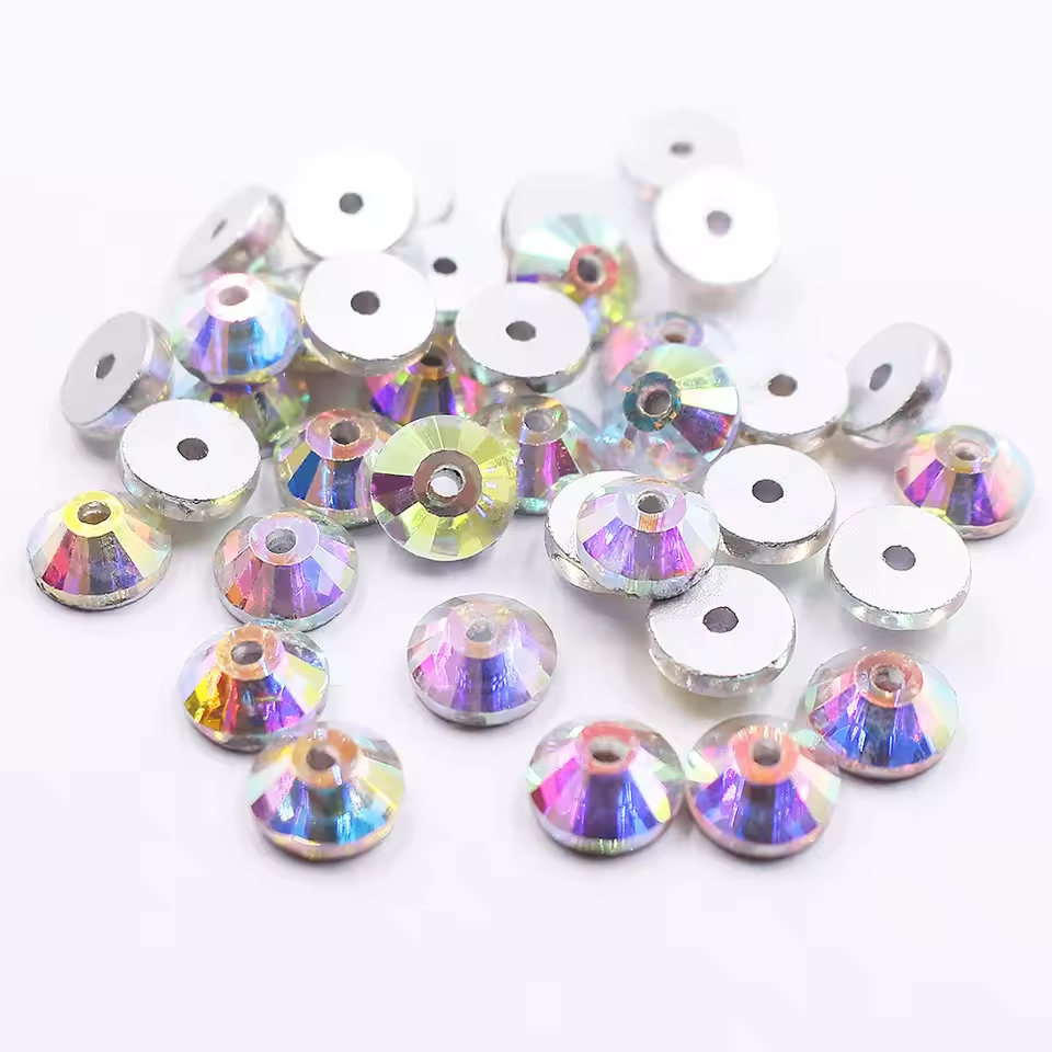 AB COLOR CENTER HOLE BETAKI / RHINESTONE